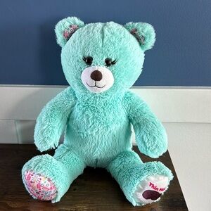 Mint Green Teddy Bear Build A Bear Thin Mints Girl Scout Cookies BAB 15”